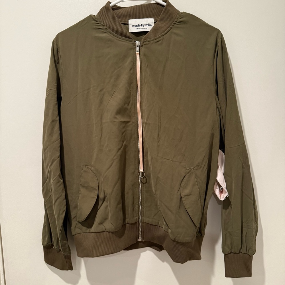 Made by Mija Green Windbreaker Vintage